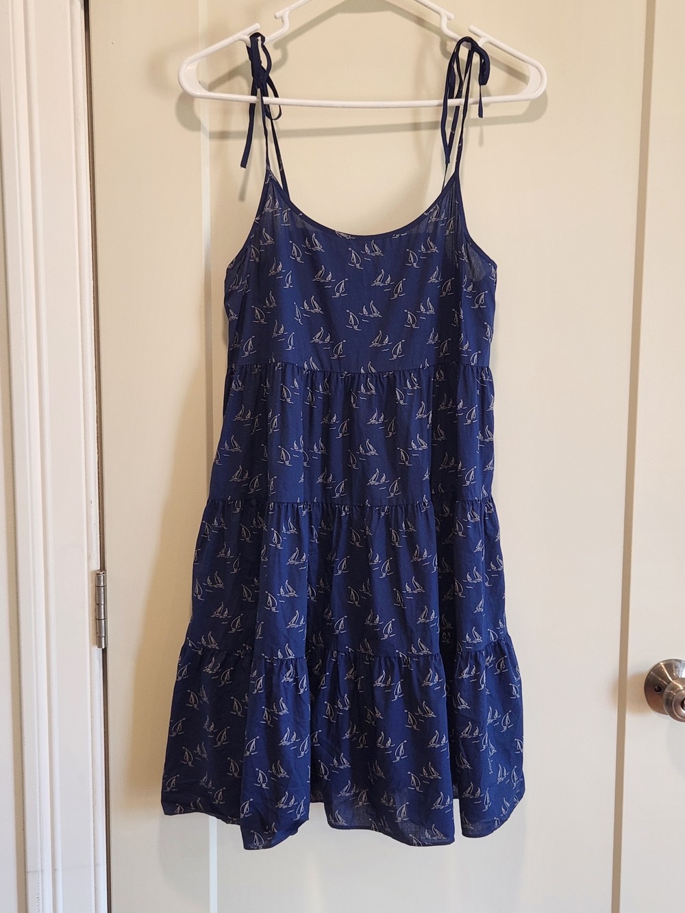 Vineyard Vines Sailboat Tiered Dress Nautical Preppy XS